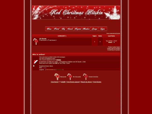 Red Christmas Hitskin